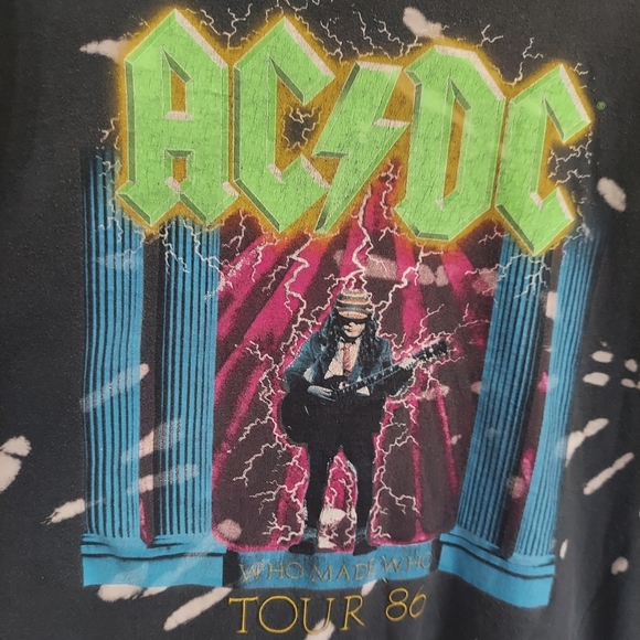 AC/DC Who Made Who Tour 86 Graphic Tee - Picture 3 of 4